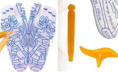 Stress Relief Socks with Massage Tool (One Set)